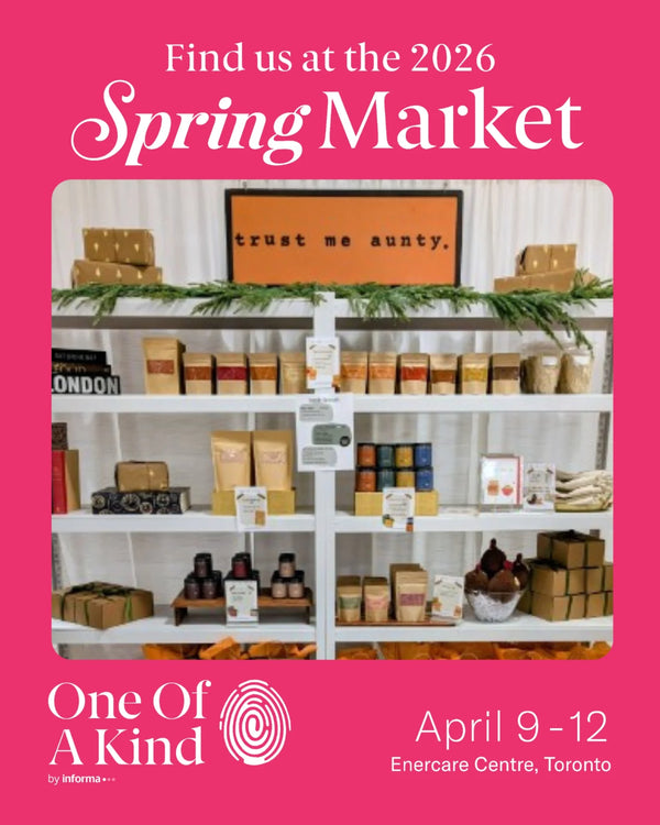 Spring Market at One Of A Kind, the Trust Me Aunty shelf