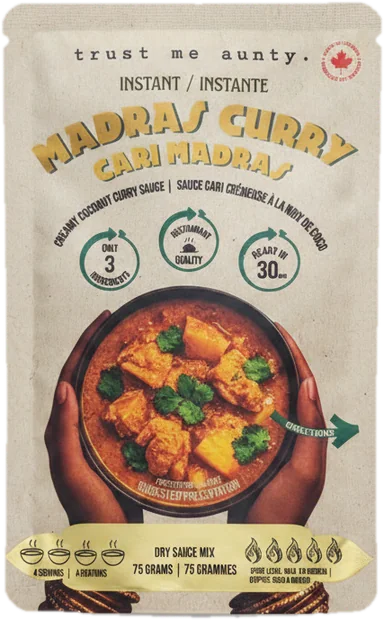 Madras Curry instant curry mix pouch